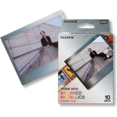 Fujifilm Instax Wide Brushed Metal film (10 ks)