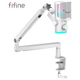 Fifine TAM6 mikrofon bílý