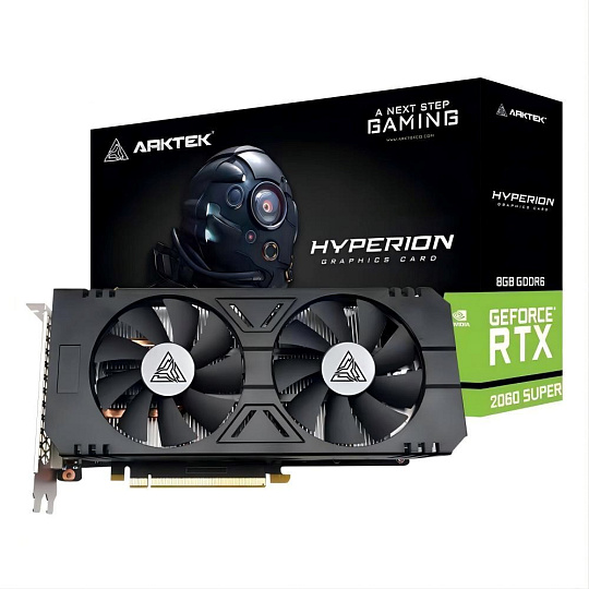 ARKTEK VGA NVIDIA GeForce RTX 2060 Super Hyperion 8GB, RTX 2060 Super, 8GB GDDR6, 1xDP, 1xHDMI, 1xDVI ARKTEK VGA NVIDIA GeForce RTX 2060 Super Hyperion 8GB, RTX 2060 Super, 8GB GDDR6, 1xDP, 1xHDMI, 1xDVI