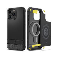 Spigen Rugged Armor MagFit iPhone 15 Pro Max matně černý