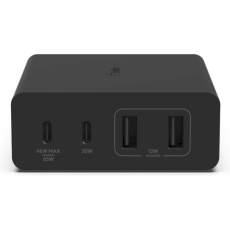 Belkin BoostCharge PRO 4portová GaN nabíjecí stanice (108W) s Power Delivery, černá 