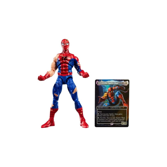 Figurka Hasbro Marvel Legends X Magic: The Gathering - Battle-Damaged Spider-Man (plus Exclusive Foi Figurka Hasbro Marvel Legends X Magic: The Gathering - Battle-Damaged Spider-Man (plus Exclusive Foi