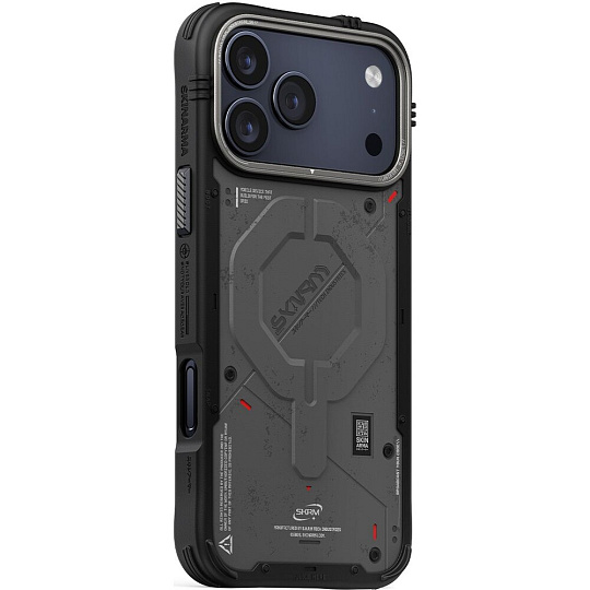 SKINARMA Vigor Mag-Charge MagSafe kryt iPhone 17 Pro Max Charcoal