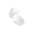 FIXED Plugs 2 sady silikonových špuntů Apple Airpods Pro/Pro 2 (M) bílá