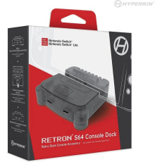 Dokovací stanice pro Nintendo Switch Hyperkin RetroN S64 - Smoke Gray