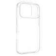 FIXED Story Slim TPU kryt Apple iPhone 17 Pro, 0,6 mm čirý