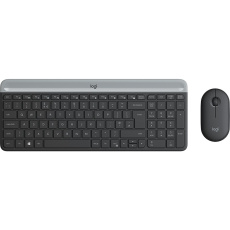 Logitech Slim Wireless Combo MK470 myš + klávesnice grafitová CZ Logitech Slim Wireless Combo MK470 myš + klávesnice grafitová CZ