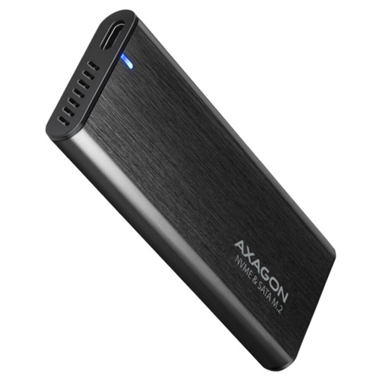 AXAGON EEM2-SB2 externí SSD disk černý