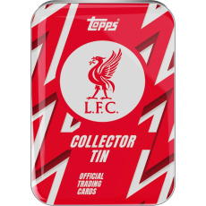 Fotbalové karty Topps 2025/26 Liverpool Collector Tin Fotbalové karty Topps 2025/26 Liverpool Collector Tin
