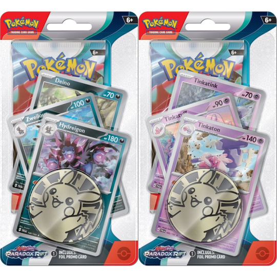 Pokémon TCG: SV04 Paradox Rift - Premium Checklane Blister