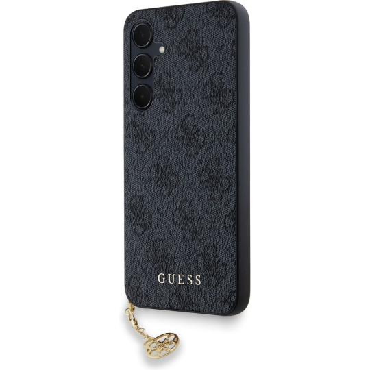 Guess 4G Charm kryt pro Samsung Galaxy A35 5G šedý