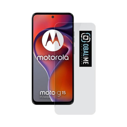 OBAL:ME 2.5D tvrzené sklo Motorola G15/G15 Power čiré