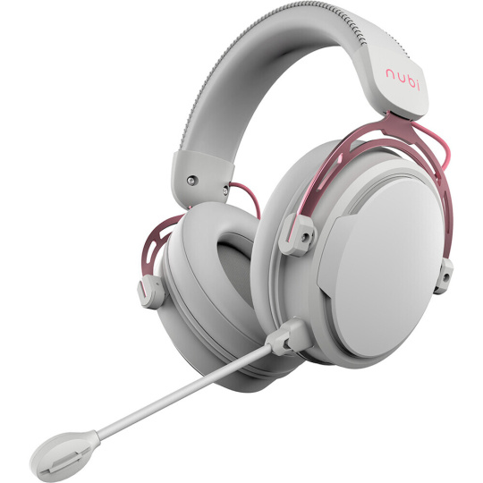 Nubi NH1 sluchátka bílorůžová