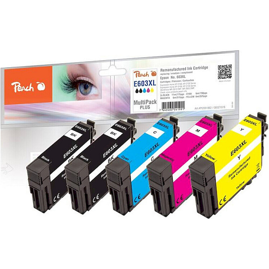 PEACH 603XL cartridge pro Epson MultiPack Plus