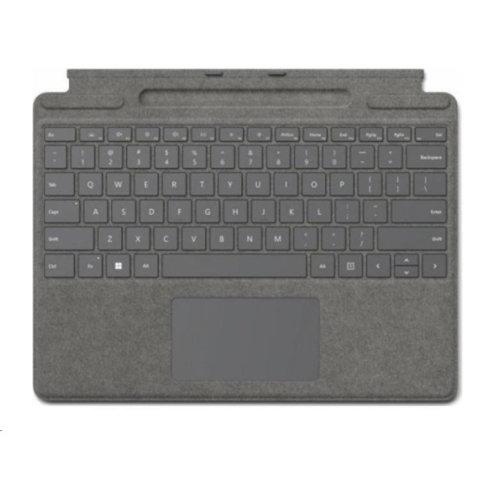 Microsoft Surface Pro Signature Keyboard (Platinum), Commercial, CZ&SK