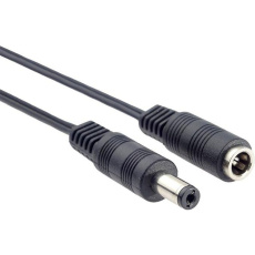 PremiumCord prodlužovací napájecí kabel 5,5/2,5mm 3m