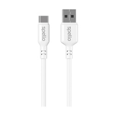 Spello USB-C/USB-A kabel 1,2m bílý