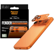 PanzerGlass® FENDER hliníková ochrana fotoaparátu Apple iPhone 17 Pro oranžová PanzerGlass® FENDER hliníková ochrana fotoaparátu Apple iPhone 17 Pro oranžová