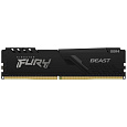 BAZAR KINGSTON DIMM DDR4 16GB 3200MT/s CL16 FURY Beast Černá (ROZBALENO)