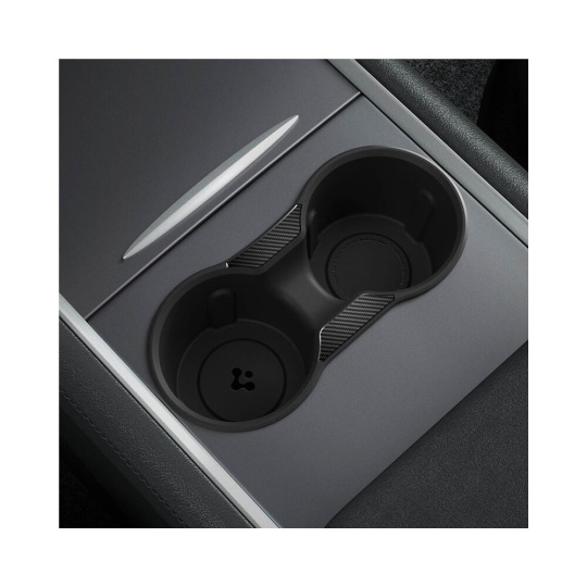 Spigen Center Console Cup Holder Insert Relaxed Grip vložky do držáku nápojů Tesla Model Y/3