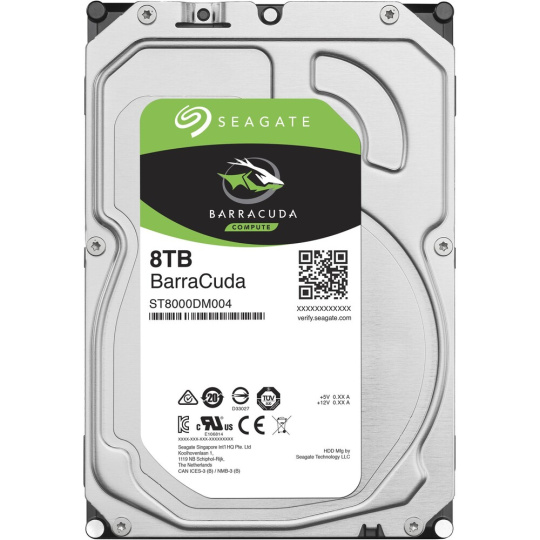 Seagate BarraCuda HDD 3,5" 8TB