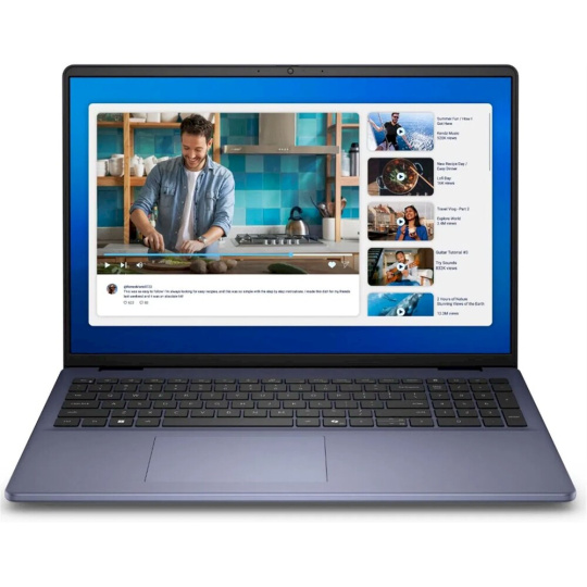 DELL 16 Base (D8XRK) modrý + 3. rok záruky ProSupport On-Site