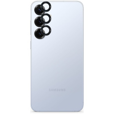 Spello hliníkové ochranné sklo na čočky fotoaparátu pro Samsung Galaxy S26/S26+ černé