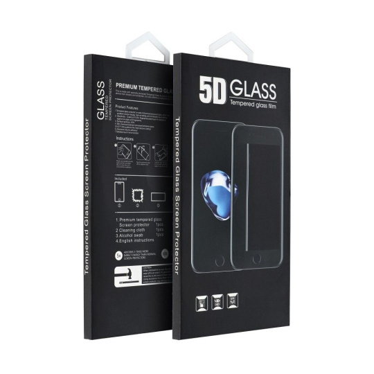 Smarty 5D Full Glue tvrzené sklo Xiaomi Redmi Note 10 5G black