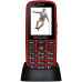 EVOLVEO EasyPhone EG s nabíjecím stojánkem červený