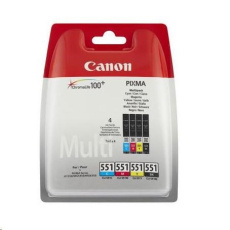 Canon CARTRIDGE CLI-571XL C/M/Y/BK PHOTO VALUE Multi-Pack pro PIXMA MG575x, MG6850x, MG775x, TS6052 (645 str.) Canon CARTRIDGE CLI-571XL C/M/Y/BK PHOTO VALUE Multi-Pack pro PIXMA MG575x, MG6850x, MG775x, TS6052 (645 str.)