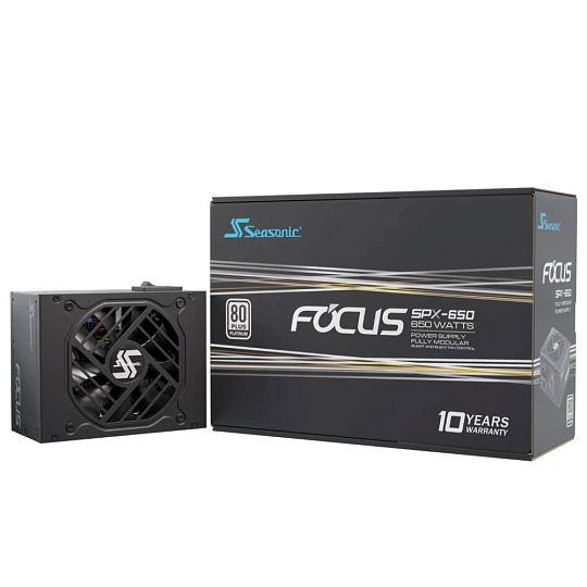 SEASONIC zdroj 650W Focus SPX 650, 92mm, Plně modulární, 80+ Platinum