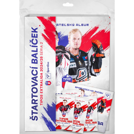 Hokejové karty SportZoo Tipos Extraliga 2024/25 - 2. série - Startovací balíček