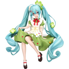 Figurka Furyu Noodle Stopper Hatsune Miku - Hatsune Miku Flower Fairy Clover 15 cm Figurka Furyu Noodle Stopper Hatsune Miku - Hatsune Miku Flower Fairy Clover 15 cm