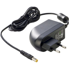 PremiumCord 230V / 24V stejnosměrný napájecí adaptér černý