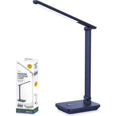 Platinet PDL6731NB LED stolní lampa 5W USB nabíjecí modrá