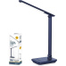 Platinet PDL6731NB LED stolní lampa 5W USB nabíjecí modrá