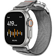 Aulumu C03 Titanium Mag Buckle řemínek Apple Watch 49/46/45/44/42mm Titanium Buckle/Gray