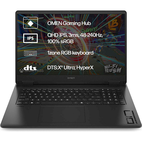HP OMEN 17-db1433nc (C35PYEA#BCM) RTX 5060 černý
