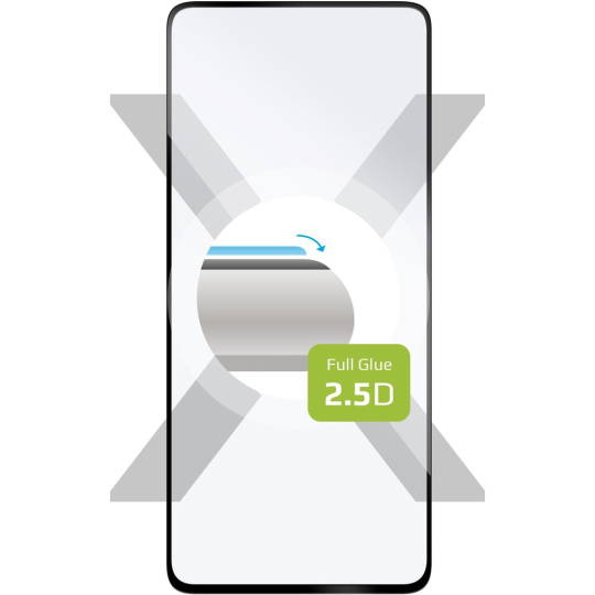 FIXED 2,5D Full-Cover tvrzené sklo 0,33mm Xiaomi Redmi Note 11 Pro/Note 11 Pro 5G černé