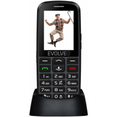 EVOLVEO EasyPhone EG s nabíjecím stojánkem černý