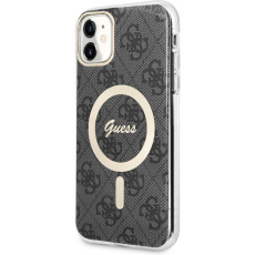 Guess 4G IML MagSafe kryt iPhone 11 černý