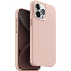 UNIQ Lino Hue MagClick ochranný kryt iPhone 15 Pro Max Blush (růžový) UNIQ Lino Hue MagClick ochranný kryt iPhone 15 Pro Max Blush (růžový)