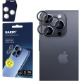 3mk Hardy Lens Protection Pro skla na fotoaparát Apple iPhone 16 Pro /16 Pro Max černá