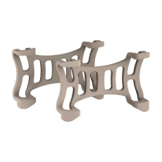 Tractive GPS DOG 6 gumové spony, 2ks hnědé