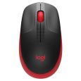 Logitech M190 myš červená