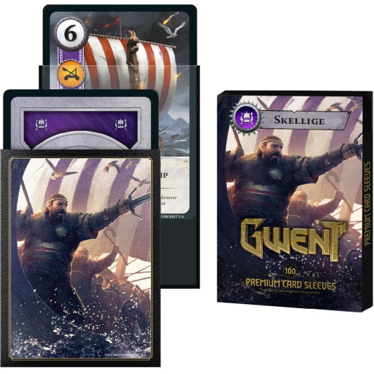 Ochranné obaly Gwint Sleeves Skellige (100 ks obalů) Ochranné obaly Gwint Sleeves Skellige (100 ks obalů)