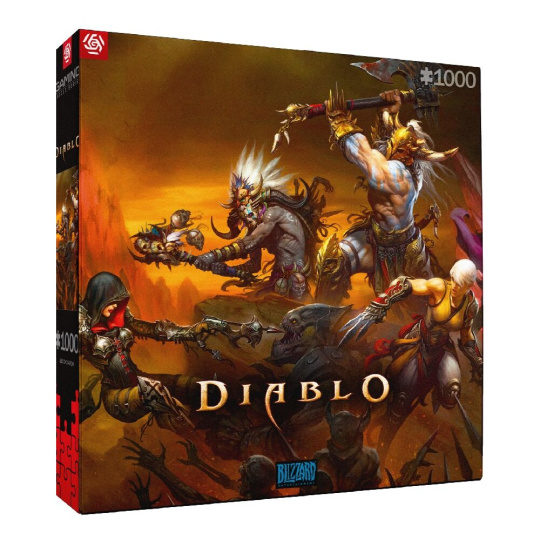 Gaming Puzzle: Diablo Heroes Battle  1000