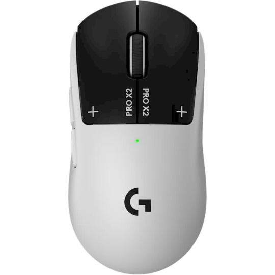 Logitech G PRO X 2 SUPERSTRIKE herní myš černá/bílá