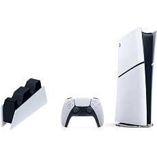 PlayStation 5 Slim Digital Edition 825GB + Nabíjecí stanice ovladače DualSense PlayStation 5 Slim Digital Edition 825GB + Nabíjecí stanice ovladače DualSense