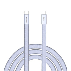 VERBATIM Kabel Sync & Charge SoftTouch USB-C, 60W, 120cm, fialová